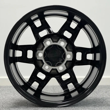 TRD Black Rims 17 – 17x7.5" Matte Black Toyota Style Wheels (Set of 4)