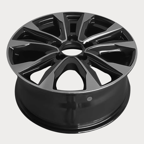21x8.5 5x150 Black Machine Face 4 pcs Wheels That Fits Lexus LX