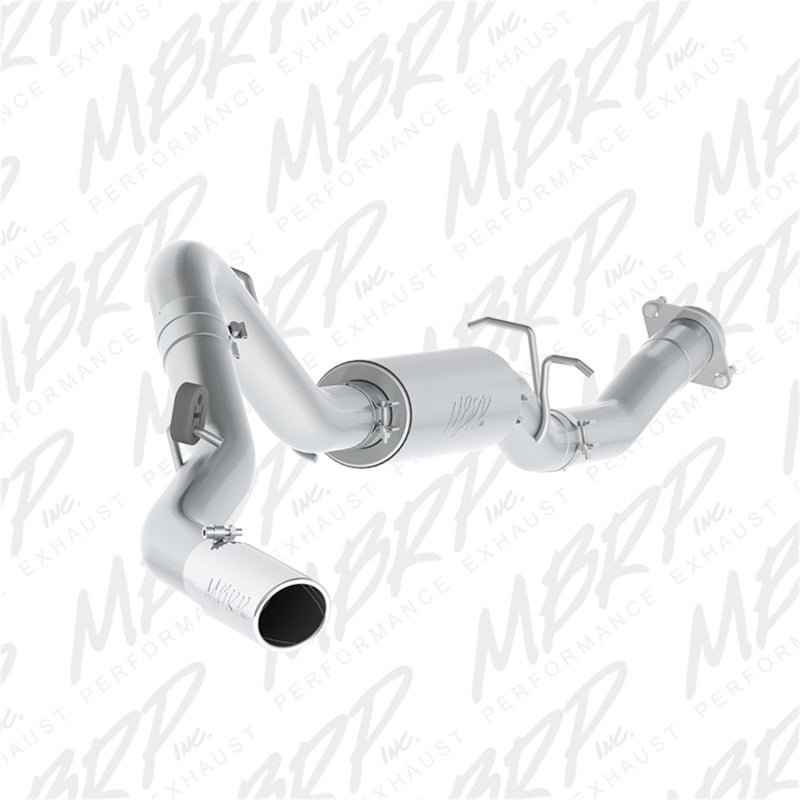 MBRP 07-10 Chevy/GMC 2500HD PU 6.0L V8 3.5in Sortie latérale unique T409 Cat Back Perf Exhaust