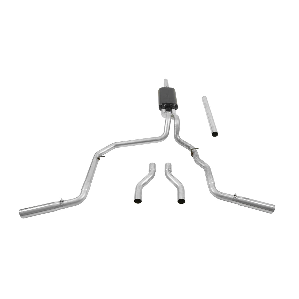 Flowmaster American Thunder 3" Dual Exit Cat-Back Exhaust - 1987-1996 Ford F-Series Flowmaster