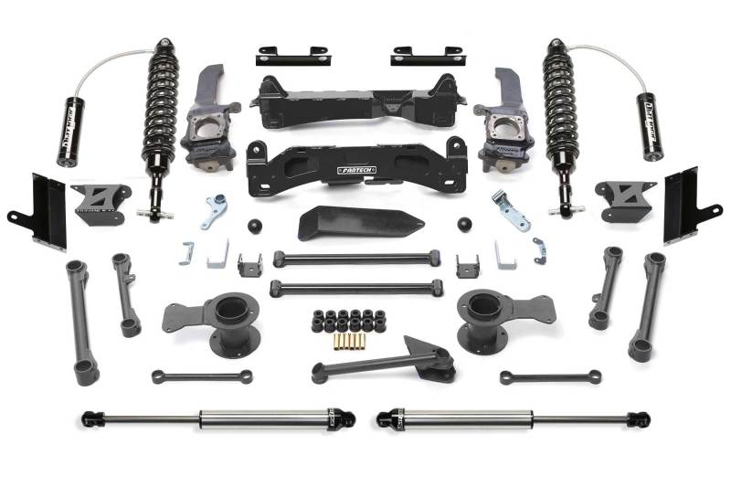 Fabtech 2015-21 Toyota 4Runner 4WD 6 pouces Perf Sys avec Dl 2.5 C/O Resi et 2.25