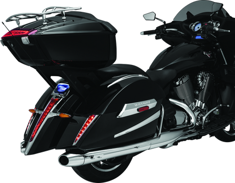 Porte-bagages de coffre réglable multi-rack Kuryakyn Chrome