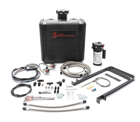 Kit d'injection d'eau de refroidissement Boost Snow Performance 94-17 Ford Stg 3 (avec conduite tressée SS et 4AN)