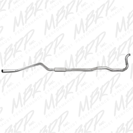 MBRP 88-93 Dodge 2500/3500 Cummins 5.9L 4WD UNIQUEMENT Turbo Back Sortie latérale unique Échappement série P