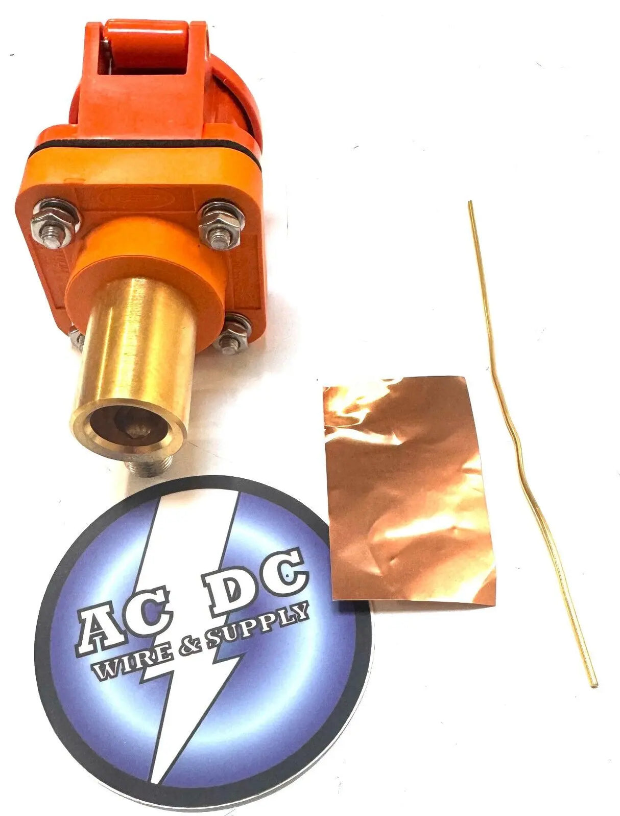 Hubbell HBLNCAO COVER / HBLFRO FEMALE Receptacle Set W/ MOUNTING HARDWARE - ORG Hubbell