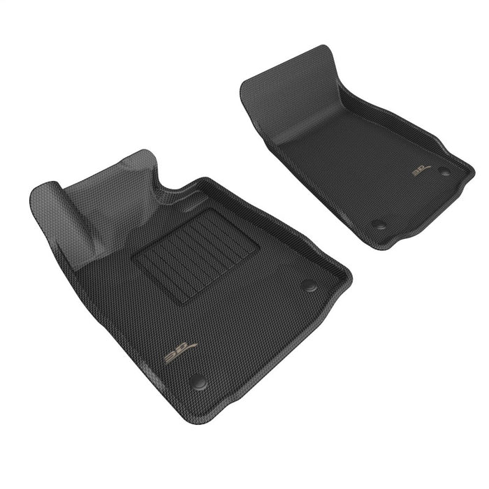 Tapis de sol 3D MAXpider 22-24 Nissan Z Kagu Noir - Rangée 1