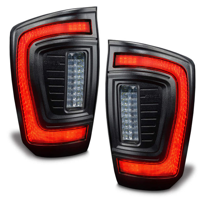 Feux arrière à DEL encastrés Oracle Lighting 16-23 Gen 3 Toyota Tacoma Black Series VOIR LA GARANTIE