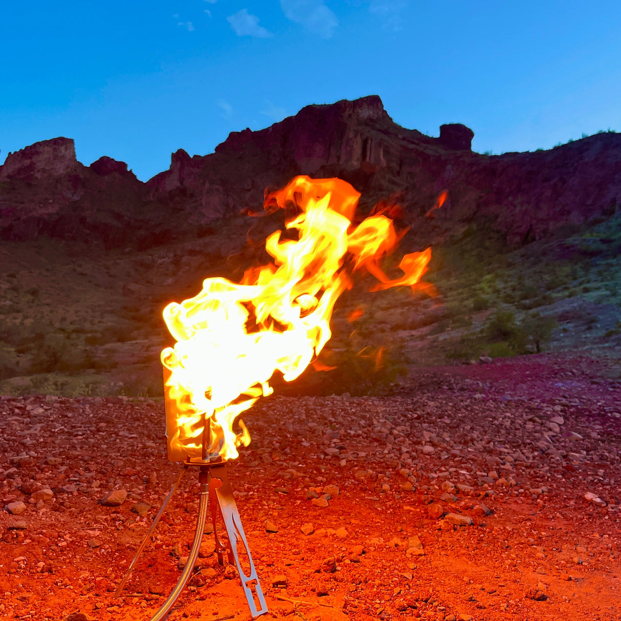Tripod Torch – The Ultimate Portable Propane Fire Pit