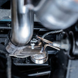 AWE Tuning 0FG Cat Back Exhaust System with BashGuard and No Tips | 2021+ Ford Bronco