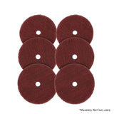 Mini Surface Prep Buff and Blend Discs (1/2" Arbor Hole)