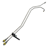 CNC Fab 4R100 Transmission Cooler Line Kit w/ Barbs - 7.3 Powerstroke (1998.5-2003)