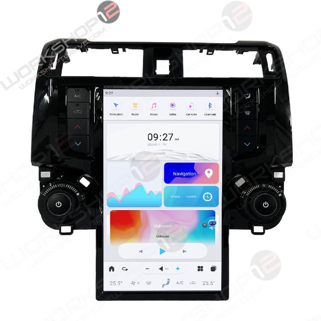 Toyota 4Runner 2009-2019 Workshop 12 Tesla-Style Screen Workshop 12