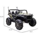 4WD Kids Truck with Parental Remote Control and Powerful Quad Motors