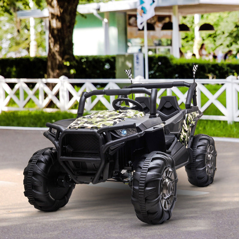 4WD Kids Truck with Parental Remote Control and Powerful Quad Motors