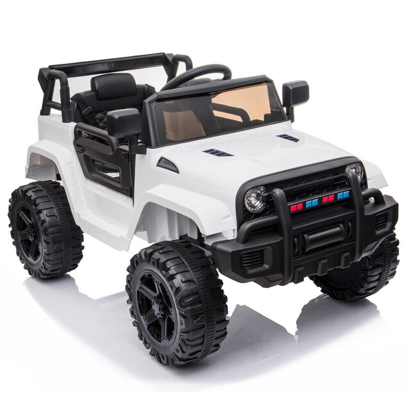 4x4 Double-Drive 12V Electric Car for Kids with Lights and MP3 Player