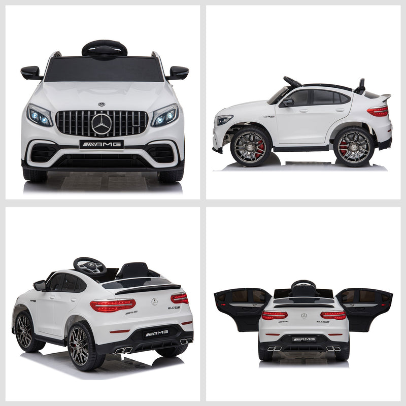 Mercedez-Benz 12V Kids Ride-On Car with Remote Control, Music, and Lights - A Premium Driving Experience for Young Ones