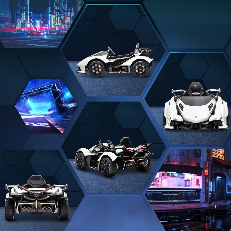 12V Lamborghini Kids Ride-On Sports Car with Remote Control