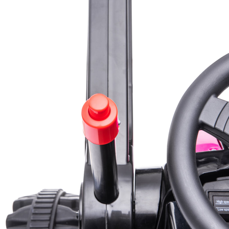 Excavator 6V Battery Tractor with Music and Headlight for Kids' Riding Fun