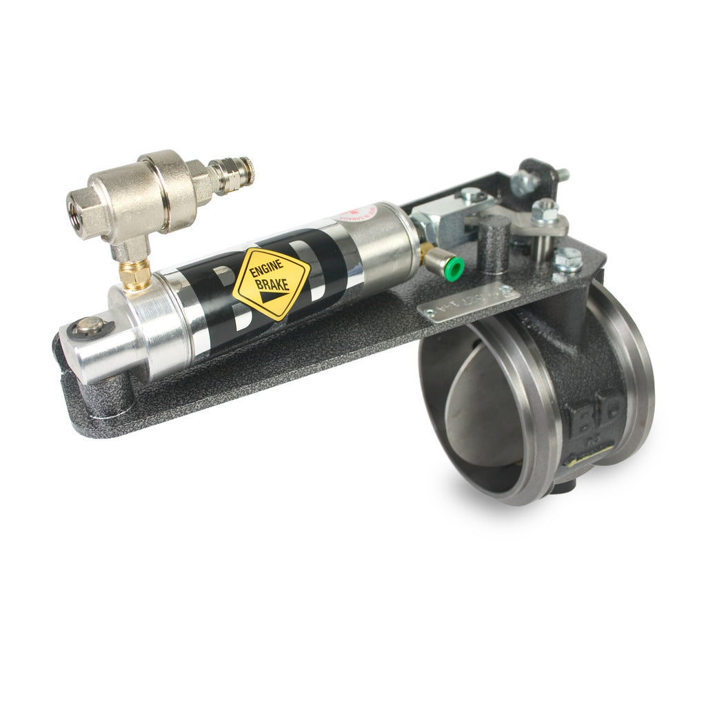 EXHAUST BRAKE (REMOTE) c/w AIR COMPRESSOR DODGE 5.9L CUMMINS 2006-2007