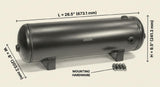5 Gallon 7 Port Steel Air Tank HornBlasters