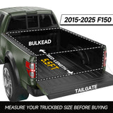 Trucktok 2015-2025 Ford F150 5.5FT Hard Tri-Fold Tonneau Cover Truck Bed Pickup TruckTok