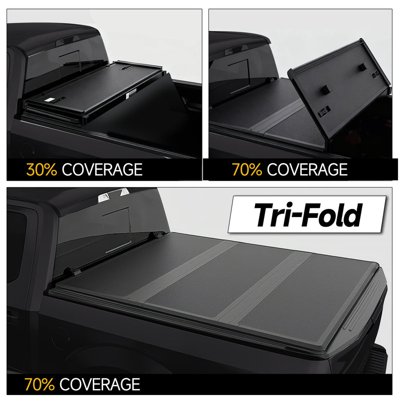 Trucktok 2014-2018 Chevy Silverado Sierra 5.8FT 3-Fold Hard Bed Tonneau Cover