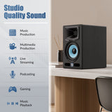 ASM-65X 6" Professional Full Range Studio Monitor Speaker with Built-In DSP Audiopipe