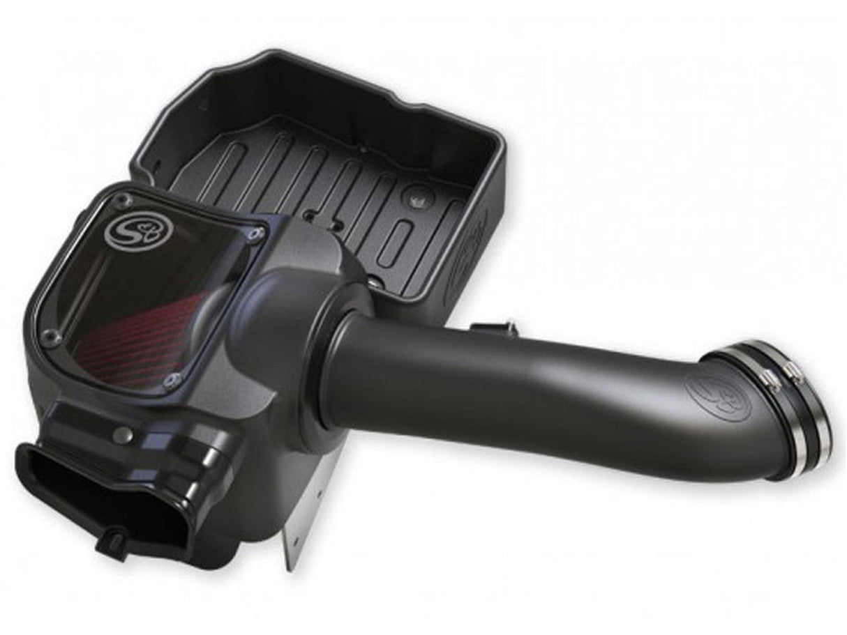 S&B Filters 75-5085-1 Cold Air Intake with Cleanable Filter, 2017-2019 Ford 6.7L Powerstroke S&B Filters