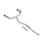 Échappement arrière Cat-Back MBRP 22-24 Honda Civic SI 1,5 L T304 SS 3 pouces 2,5 pouces double division arrière avec embouts CF