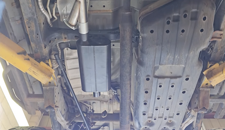 50 Series 2.5 3.0 Inches Offset In Center Out Exhaust Muffler | Flashark Flashark