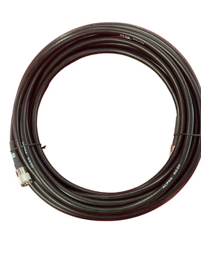 50 ft RG8U Coaxial Cable with PL-259 Connectors Generic