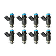 5.3 - 6.0 - 8.1 Truck Brand New 12613412 - Flow Matched set of 8 50 LB @ 4 Bar / 44 LB @ 3 Bar Fuel Injector Connection