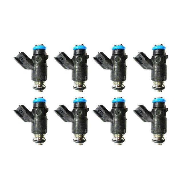 5.3 - 6.0 - 8.1 Truck Brand New 12613411 - Flow Matched Set of 8 (36LB @ 43.5PSI) Fuel Injector Connection