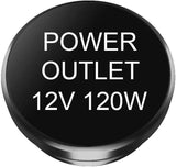 Aluminum Waterproof Dustproof 12V Power Port Cover TekShack