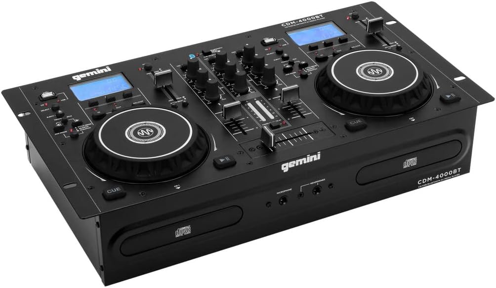 Gemini CD/USB  Media Player with Bluetooth (Black) CDM-4000BT Gemini