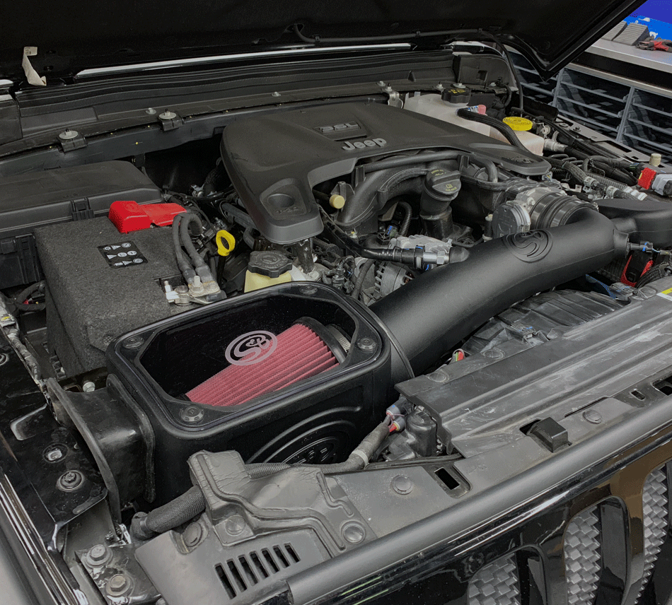 Cold Air Intake for 2018-2026 Jeep Wrangler / Gladiator 3.6L S&B