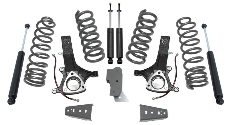 Kit de levage de broche MaxPro MaxTrac 09-18 RAM 1500 2WD 5,7 L V8 Hemi 7 po/4,5 po avec amortisseurs MaxTrac