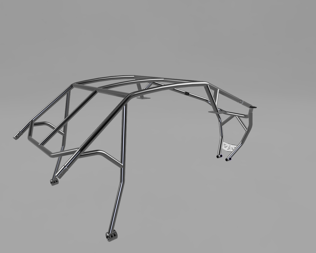 Can-Am Maverick X3 Race Roll Cage w/ Integrated Rear Bumper (2-seat)
