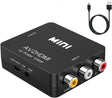 RCA to HDMI Converter – 1080P AV Composite Video Adapter Mini