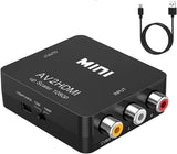 RCA to HDMI Converter – 1080P AV Composite Video Adapter Mini
