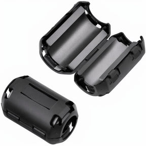 Clip-On Ferrite Core Choke 3.5mm Noise Suppressor TekShack