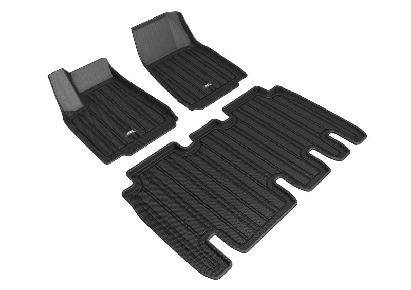 3D Maxpider 16-21 Tesla Model X 5 places Elitect Noir R1 R2