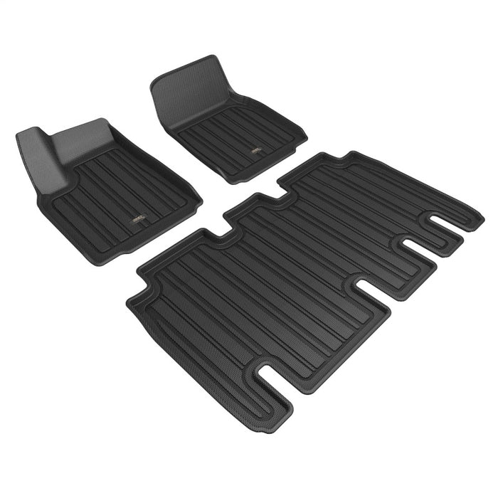 3D Maxpider 22-24 Tesla Model X 5 places Elitect Noir R1 R2