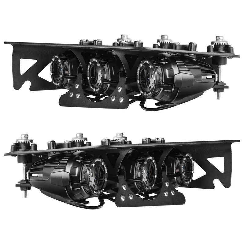 Oracle Lighting Off Road Laser AUX Light + LED Fog Light Kit I '21- Current Ford Bronco