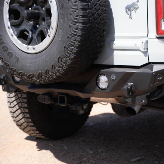 Addictive Desert Designs Krawler Rear Bumper with Light Mounts and Reinforced Recovery Points | 2021+ Ford Bronco