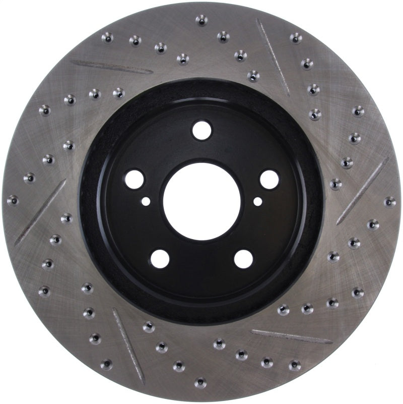 Rotor avant droit fendu et percé StopTech 02 Lexus ES 250/300/330/350 / 05-07 Toyota Avalon