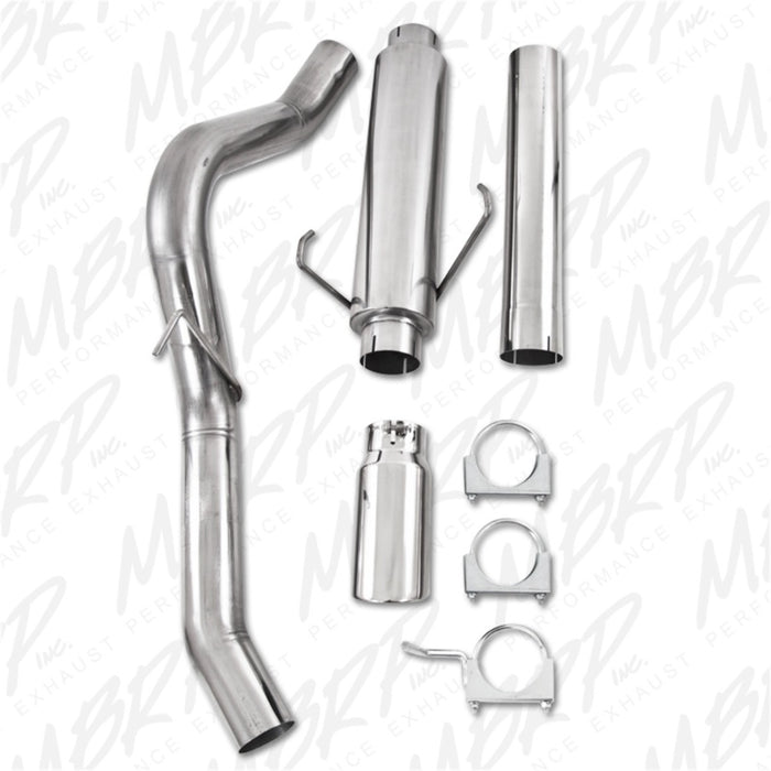 MBRP 2004.5-2007 Dodge 2500/3500 Cummins 600/610 Cat Back Single Side