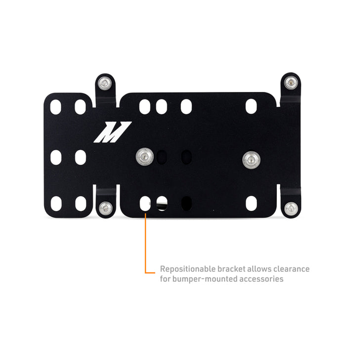 Support de relocalisation de plaque d'immatriculation Mishimoto 2011+ Ford F-250/F-350