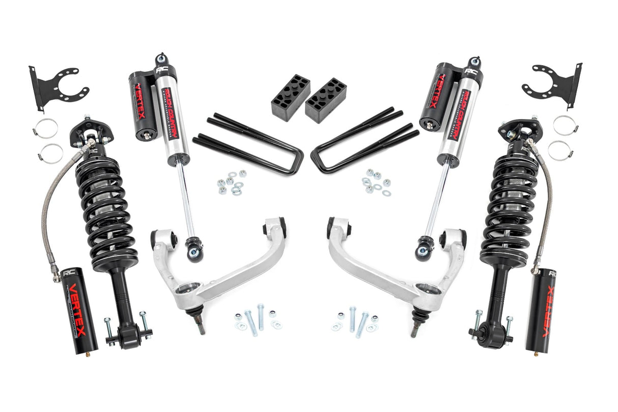 Rough Country 3 Inch Lift Kit Ford F-150 4WD 2014-2020 545-config