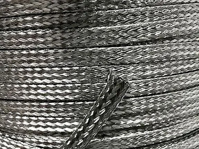 100 FEET 1/8 BRAIDED BRAID STAINLESS EXPANDABLE SLEEVE WIRE HARNESS LOOM ACDC